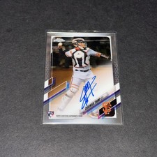2021 TOPPS CHROME ROOKIE AUTO CHADWICK TROMP GIANTS