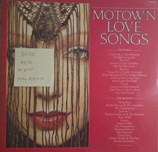 Various Motown Love Songs Vinyl Record LP EX/VG TMS3509 1974
