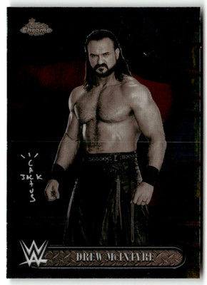2025 Topps Chrome WWE x Cactus Jack No. 39 Drew McIntyre