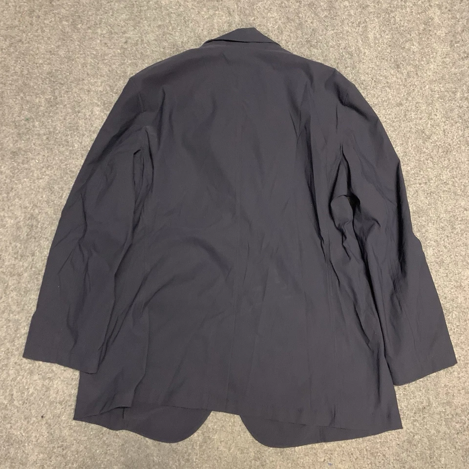 Chaqueta Blazer Eddie Bauer Travex Para Hombres 46 Nylon Utilidad Elastizada Azul Foto 2 de 4