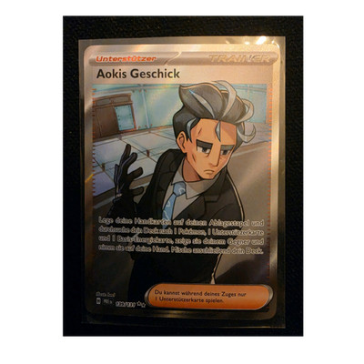 Pokémon Karte Aokis Geschick PRE DE 139/131 Holo Full Art 