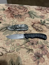 SOG ACE FIXED BLADE KNIFE WITH DIGI CAMO SHEATH /BELT CLIP FULL TANG