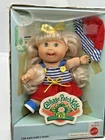 Vintage 1997 Mini Cabbage Patch Kids Rowena Shelley Blonde Doll Mattel Boxed