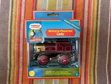 Learning Curve Wooden/Diecast Thomas Train Battery Operated Lady New