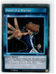 Heart of a Warrior SBC1-ENS10 Common 1st Edition Yu-Gi-Oh! Speed Duel