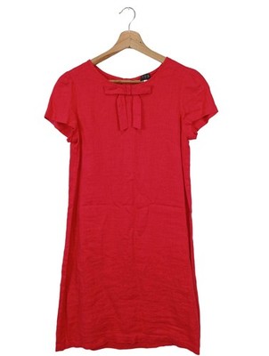 UN1DEUX2TROIS3 Kurzarmkleid Damen Kleid Gr. DE 34 rot Casual-Look
