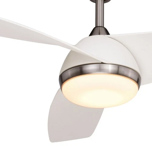 Odell 1-Light Ceiling Fan in Contemporary Style 14 Inches Tall and 52 Inches - Picture 7 of 13