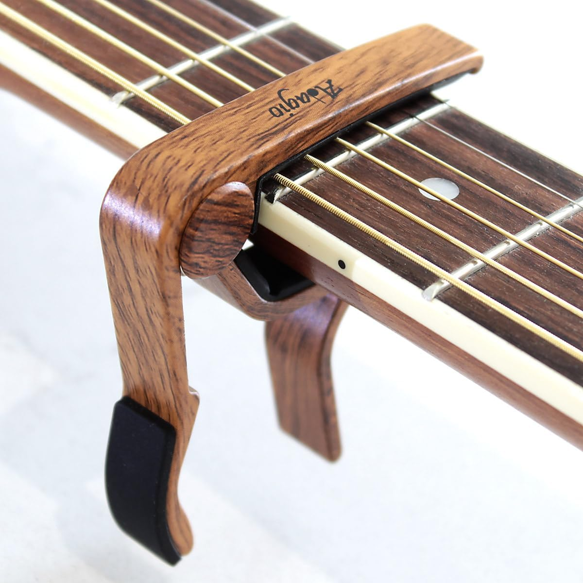 PRO Acoustic and Electric Guitar Capo with 5X Free Picks. the Perfect Quick Rele