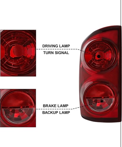 Ram 2500 Led Headlights Oem New MOPAR Driver Side Tail Light Assembly For Dodge RAM 1500 2500 3500 | Left Side | OEM Replacement 2021 Ram 2500 Tail Lights - Foto 8