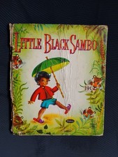 LITTLE BLACK SAMBO 1950 Whitman Tell-A-Tale Book