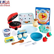 Kids Waffle Maker Playset Make It Mix Ingredients Cooking Toys Toddlers New