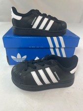 Adidas Originals Superstar II EL I Toddler Shoes Black/White Size 5K NEW IN BOX