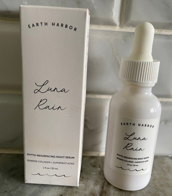 Earth Harbor Luna Rain Phyto Resurfacing Night Serum ~ 1 fl oz ~ NIB