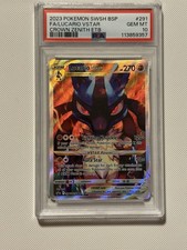 PSA 10 Gem Mint - Lucario Vstar SWSH 291 - English Crown Zenith Pokemon TCG
