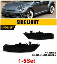 1-5Set For 2012-2019 Volkswagen Beetle Front LED Side Bumper Marke Light Housing