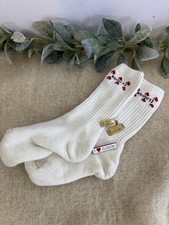 I Love Clogging Set Pin And Shoe Charms Gold Red White Dance Accessories Socks