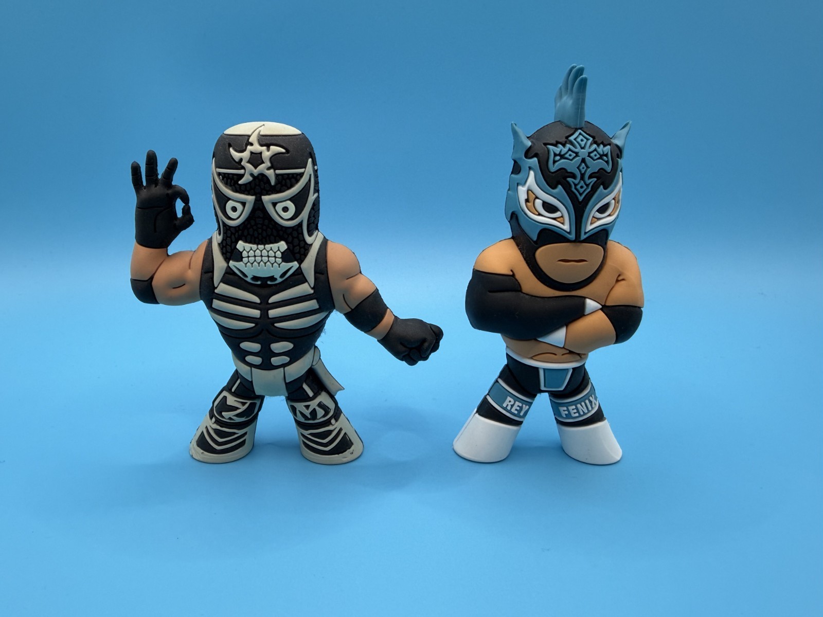 Lucha Bros Penta El Zero M & Fenix 2 Figure Micro Brawler Lot