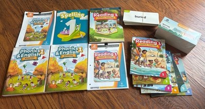 Bob Jones 1st Grade Reading, Phonics, And Spelling Bundle