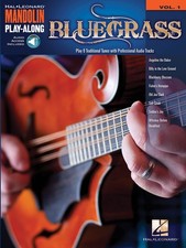 Bluegrass Mandolin Play-Along Vol 1 Tab Sheet Music Song Book  Online Audio
