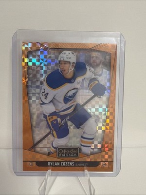 2024-25 O-Pee-Chee PLATINUM Orange Checkers Dylan Cozens 01/25