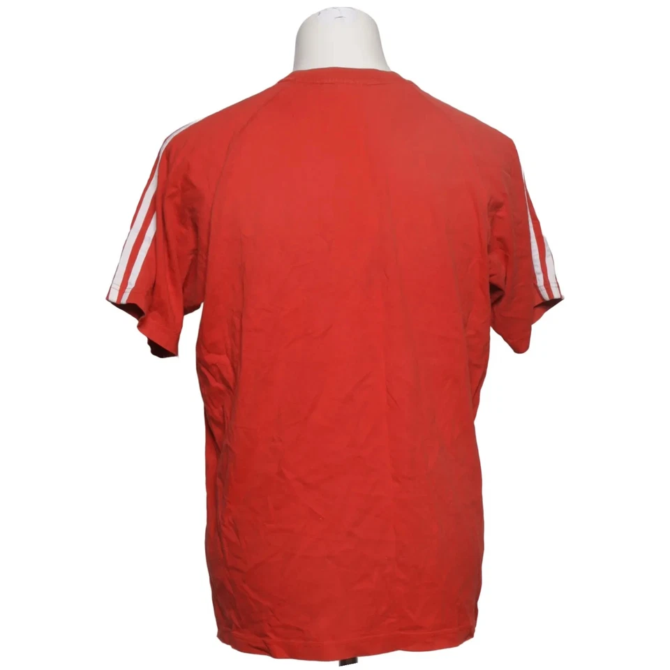 Adidas, t-shirt, taille : 2XL, rouge, coton, unicolore, homme #XB8 - Photo 2/4