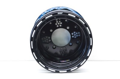 DWT Black Rok'N Lock Beadlock Utility Wheel Rim 12X8 3+5 4/136
