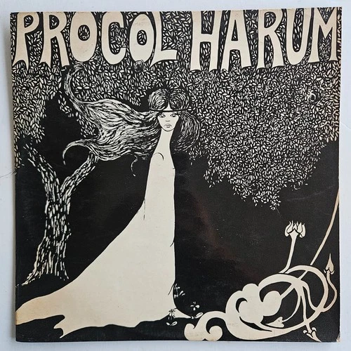 Procol Harum Selftitled 1967 Rare Israeli Press Original LP