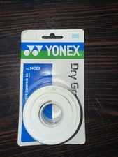 Yonex Dry Grap tennis badminton racquetball grip 3 Pack White