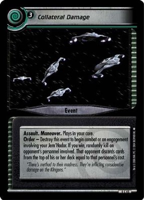 Collateral Damage - Necessary Evil - Star Trek CCG 2E