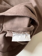 Authentic Bottega Veneta Shoe Dust Bag Taupe Flannel For Shoes 8  x 15  NEW A