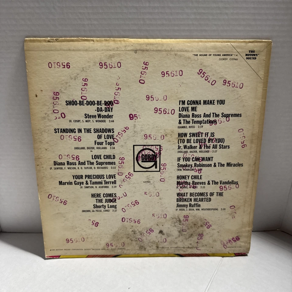 MOTOWN WINNERS’ CIRCLE NUMBER 1 HITS VOLUME 4 VINYL  LP Foto 2 de 4