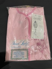 Vtg Ideal Lady 2pc Pajama Set Size 36