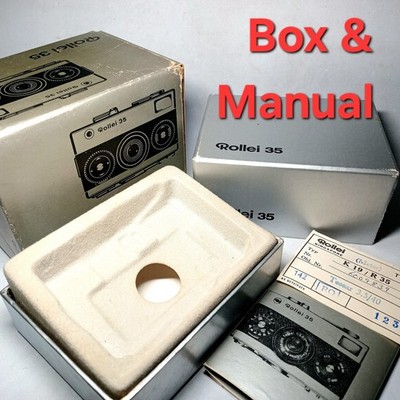   Genuine Box & Manual for ROLLEI 35