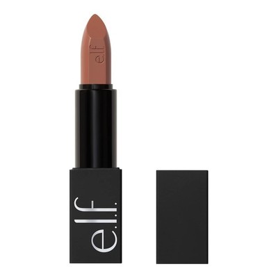 e.l.f O Face Satin Nourishing & Long-Lasting Creamy Lipstick 81786 Drive 0.13 oz