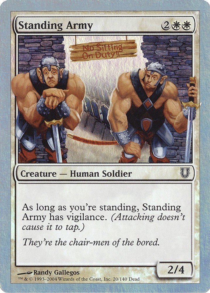 NM - Standing Army UNH - 20 Unhinged