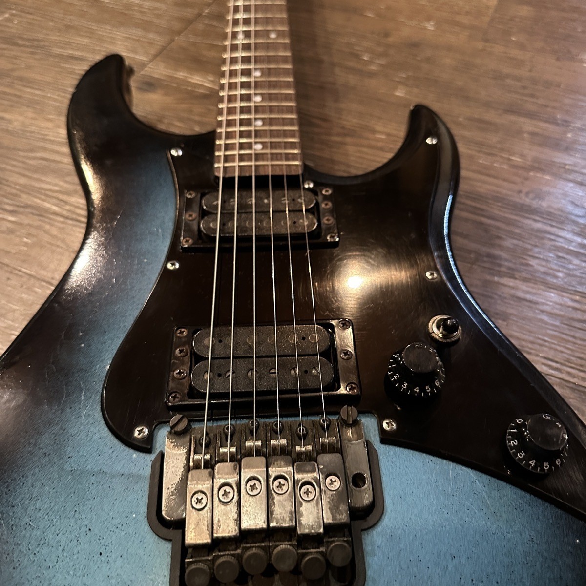 Yamaha RGX-520P Electric Guitar 1980s Japan Blue Burst