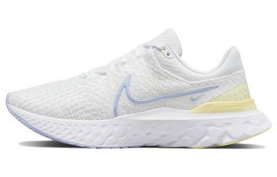 Nike React Infinity Run Flyknit 3 White Violet Citron Tint - DD3024-100