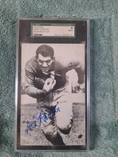 "Ace" Parker Autographed Picture Card RGA 90 #24