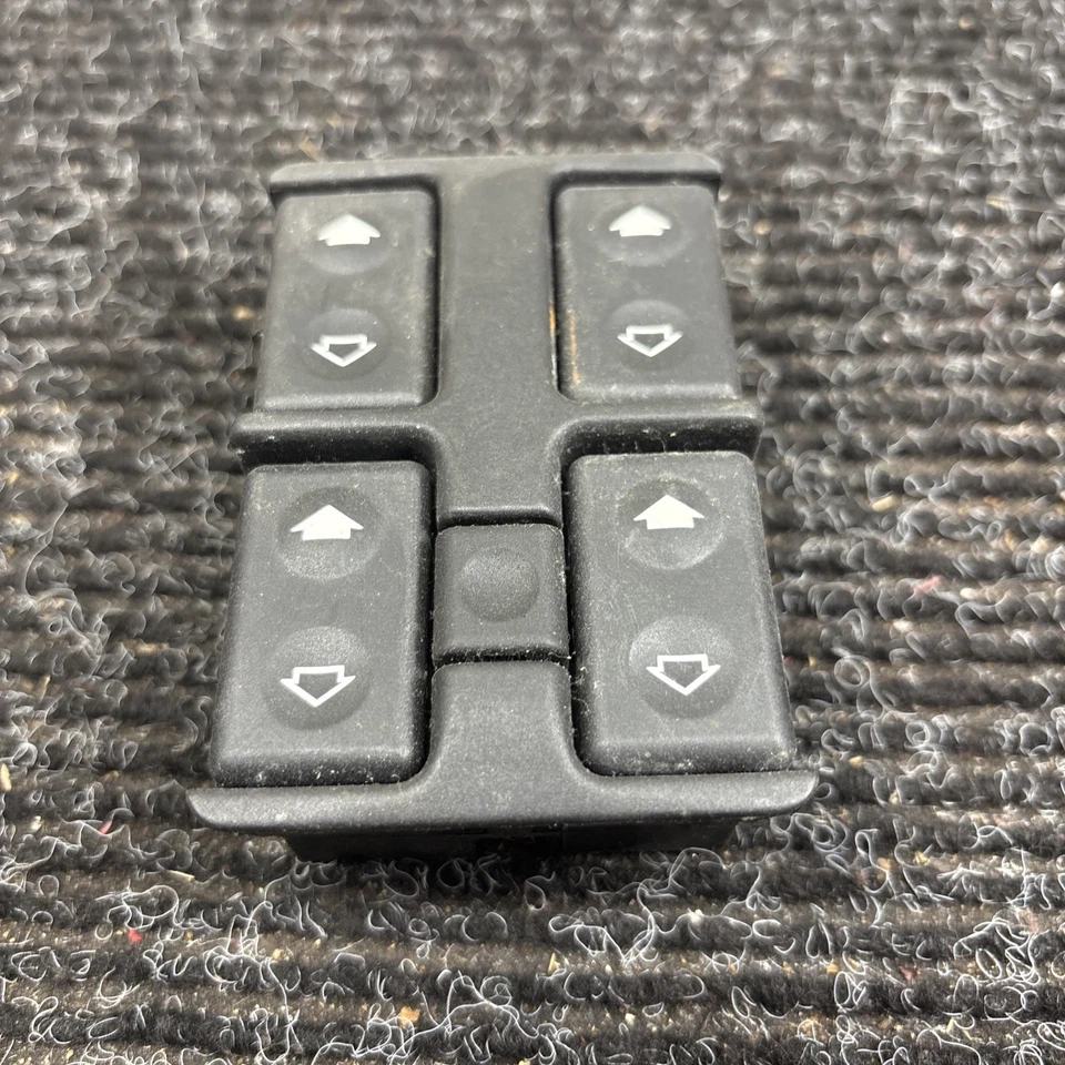 Interruptor de ventana de consola central OEM BMW E32 E34 535i 735i 1985-1994 Foto 2 de 4