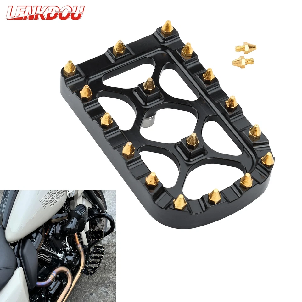 Floorboards Floor Boards Brake Pedal For Harley Electra Glide Street Glide 88-24 Foto 3 de 4