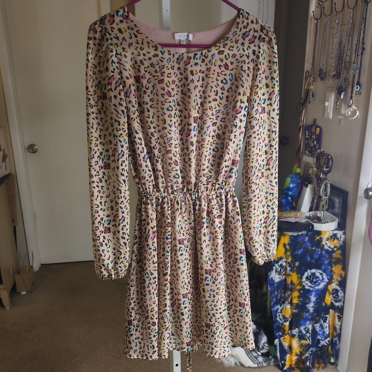 empire dress long sleeve Ahna Merino Wool Empire Waist Dress