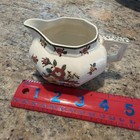 Antique ROYAL DOULTON Old Leeds Sprays Creamer Hallmark Early 1900'S — photo 4