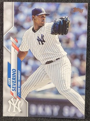 2020 Topps Update Series #U-188 Luis Severino New York Yankees 