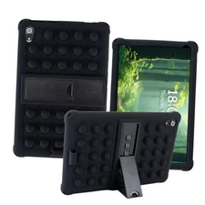 Case for Urao C107 Tablet, 10.1 inch Tablet Case Soft Silicone for ‎2024 Black