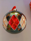 Large 4 Inch Glass Bauble Christmas Tree Decoration Hanging Ornament