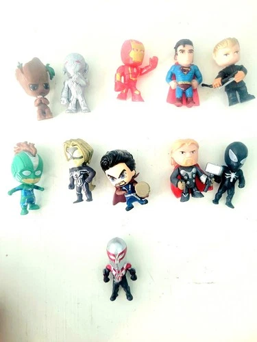 Funko Mystery Minis Lot of 11 Figures- Marvel/ Spiderman