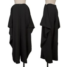 Jean Paul GAULTIER CLASSIQUE Rayon Wool Big Pants Size 40 K-152592 