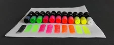 Skafars Neon Euro Nymphing Wax Sighter Tubes