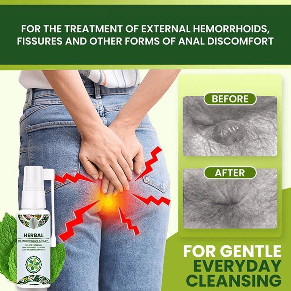 Natural Herbal Hemorrhoids Spray Natural Hemorrhoid Supplement For Anal Care New