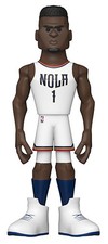 Funko Gold 5" Nba: Pelicans-Zion Williamson - (Home Uni) - 1/6 Odds For Rare Chase Variant - Figura D'azione In Vinile Da Collezione - Idea Regalo Per Il Compleanno - Merchandising Ufficiale - 2